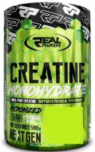 Real Pharm Creatine 500g Citrón Mäta Kreatín