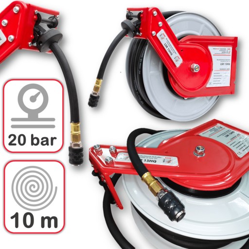 ПНЕВМАТИКА, КОТУШКА, НАПІРНИЙ ШЛАНГ 10м
