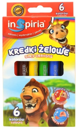 Гелеві олівці Inspiria 6 шт.