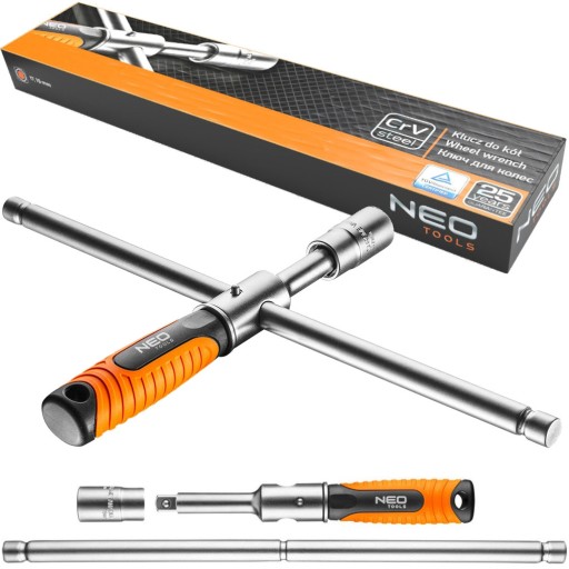 NEO TOOLS СКЛАДНІ КЛЮЧІ ГІЧНІ ГНІЗОВІ 17 x 19 MM 1/2''