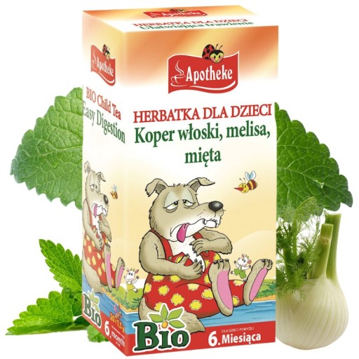 Apotheke розчинний травний чай 20х1,5 г