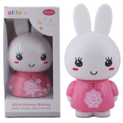 Інтерактивна іграшка Alilo Honey Bunny, рожевий