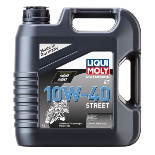LIQUI MOLY OIL 10W40 4L MOTORBIKE 4T STREET / МОТОЦИКЛИ