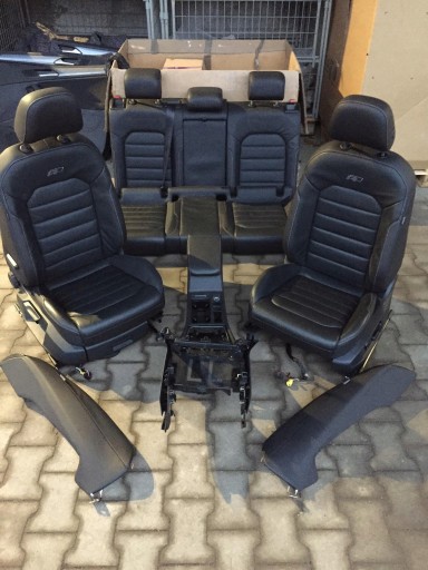 VW GOLF 7 VII RLINE СИДІННЯ ТУНЕЛЬ ШКІРА 5 ДВЕРЕЙ