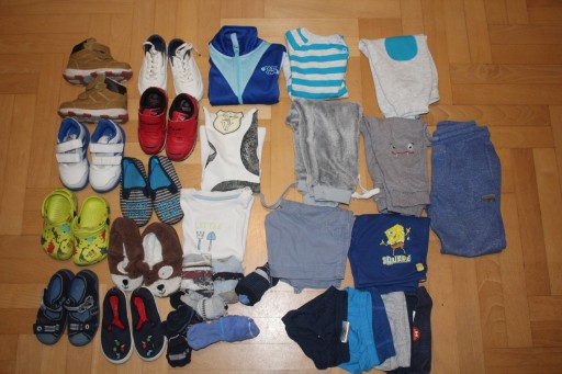 КОМПЛЕКТ ОДЯГУ ДЛЯ ХЛОПЧИКА МЕГАПАК 86-92 31 ПРЕДМЕТ