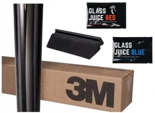 3M тонирующая пленка BS-30 фирменный черный 75CM