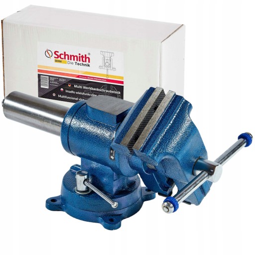 SCHMITH МНОГОФУНКЦИОНАЛЬНЫЙ ПОВОРОТНЫЙ ТИСКИ 150 ММ