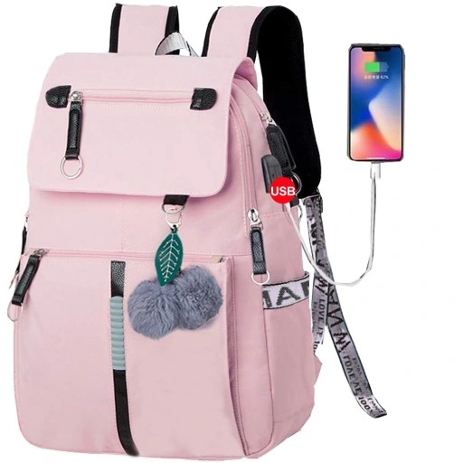Рюкзак шкільний багатокамерний Shades of pink 26р