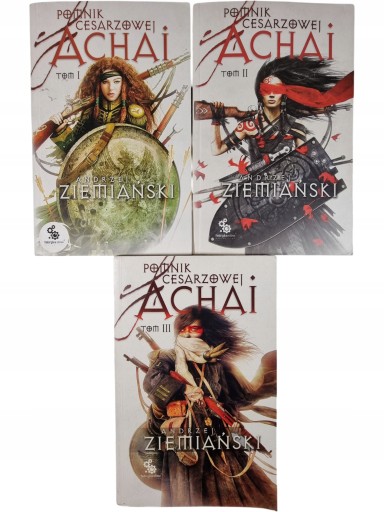 Zdjęcie egzemplarza: Pomnik Cesarzowej Achai Tomy 1-3 / Andrzej Ziemiański
