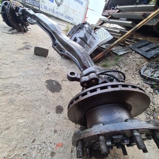 A9433311301, - Балка mercedes axor actros повний передній міст a9433311301