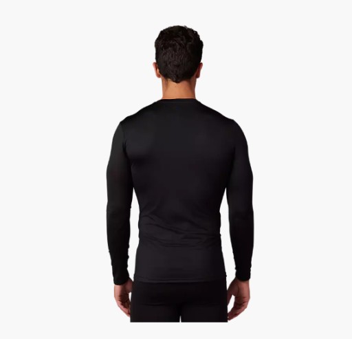 ФУТБОЛКА З ДОВГИМ РУКАВОМ FOX TECBASE BLACK XXL