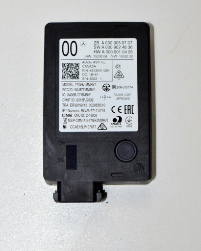 A0009059707 - MERCEDES DISTRONIC РАДАР ВІДСТАНЬ МОДУЛЬ