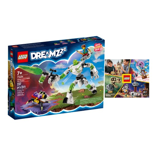 LEGO DREAMZZZ č. 71454 - Mateo a robot Z-Blob + KATALÓG LEGO 2024