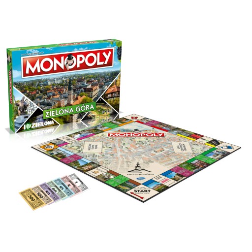 Monopoly Edycja Zielona Gora Gra Planszowa Miasto 119 99 Zl 9130024472 Allegro Pl