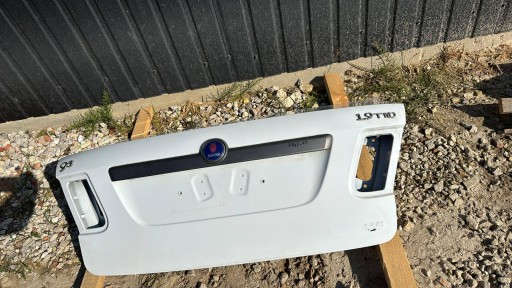 trunk door boot SAAB 9-3 II 93 oe LIFT 07-11r. colour BIALY 306 sedan BIALA