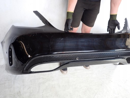 MERCEDES C-KLASA W205 AMG sedan 14- bumper rear part rear PDC