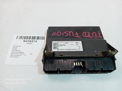 comfort control unit 4S6T-15K600-BA FORD FUSION