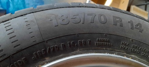 CONTINENTAL CONTIECOCONTACT 5 185/70R14 88T