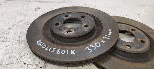 féktárcsák fékberendezés hátsó AUDI A6 A7 8W0615601K 330MM