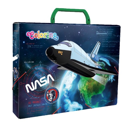 ПОРТФЕЛ З РУЧКОЮ ПВХ ТОВСТИЙ NASA COLORINO