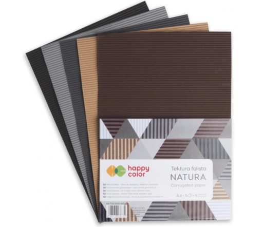 Гофрокартон А4 Happy Color 5 аркушів 1 г/м²