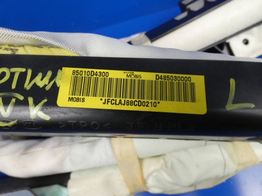 KIA OPTIMA IV JF 2015- KOMBI Dachvorhang Airbag POWIETRZNA AIR BAG links