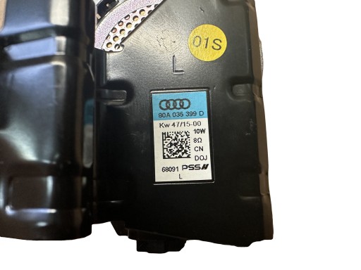 AUDI Q5 80A speaker left bang OLUFSEN 80A035399D