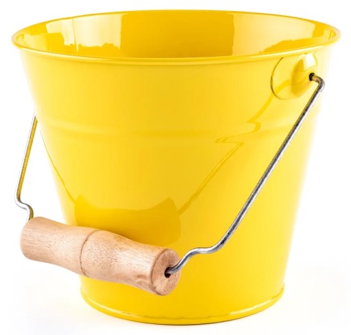 Відро садове Woodyland 91467 металеве синє