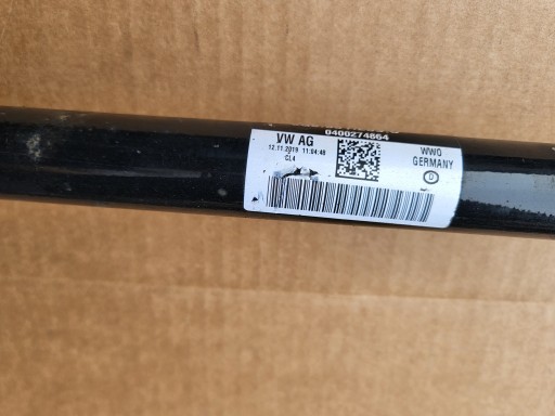 semi-axis left rear part rear SKODA KAROQ 2.0 TFSI 5Q0501203C 0400274864 OE EU