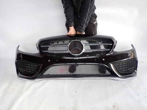 MERCEDES C klasse W205 AMG 14- stoßstange vorne vorne