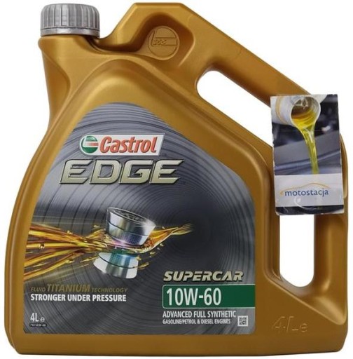 CASTROL EDGE SUPERCAR 10W60 TITANIUM FST 8л