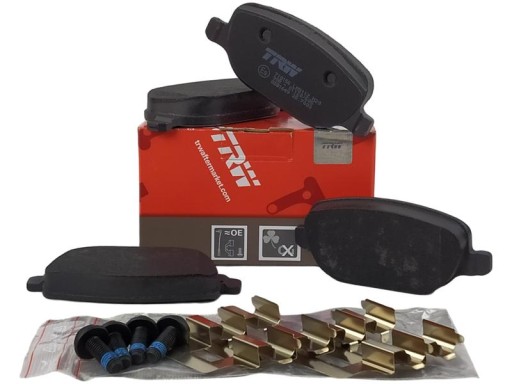 GDB1649 - TRW ГАЛЬМІВНІ КОЛОДКИ ЗАДНІ ALFA ROMEO 159 BRERA