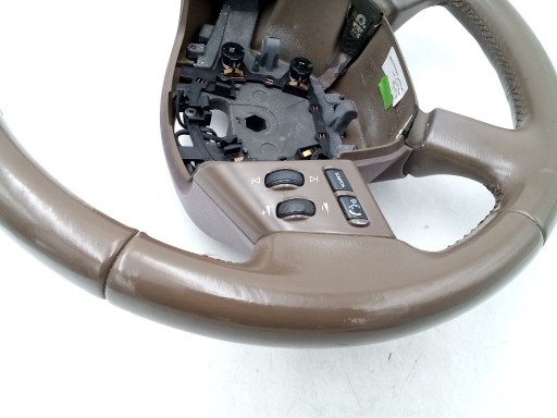 Jaguar X-type X type Volant Cuir, en cuir skorzana wielofunkcyjna 4X43-3F563-CF