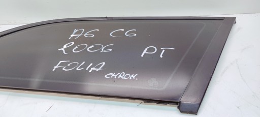 window bodywork right rear part AUDI A6 C6 AVANT CHROM FOLIA 2006R