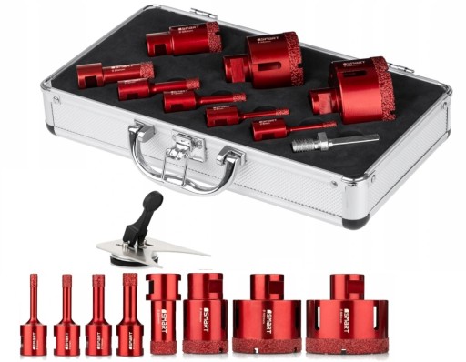 НАБОР КОРОНОЧНЫХ ПИЛОВ, АЛМАЗНЫЕ СВЕРЛА СВЕРЛО ДЛЯ КАМНЯ STONE 6-68