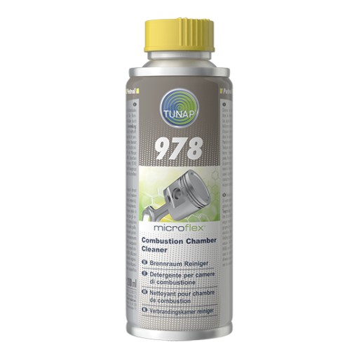 TUNAP 978 ОЧИЩАЕТ КАМЕРУ СГОРАНИЯ, КАТАЛИТИЧЕСКИЙ НЕЙТРАЛИЗАТОР.