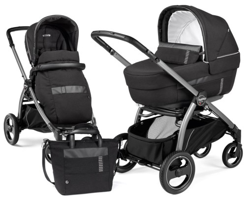 Коляска 2 в 1 Peg-Perego Rock Black
