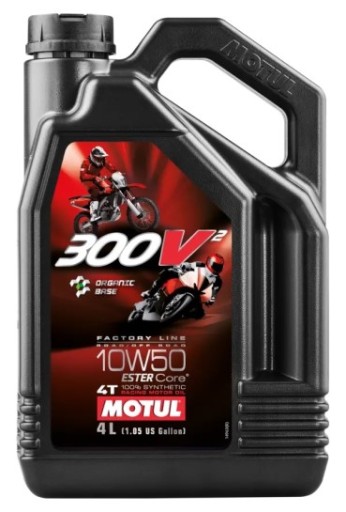 MOTUL 300V² 4T FACTORY LINE OIL 10W50 4л