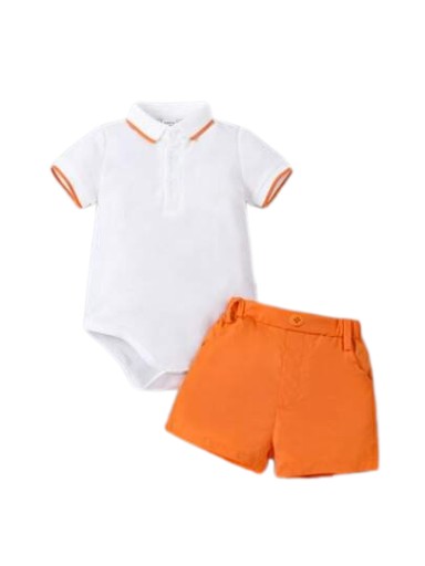 SHEIN DOJČENSKÉ BODY BIELE KLASICKÉ 9-12M V7C