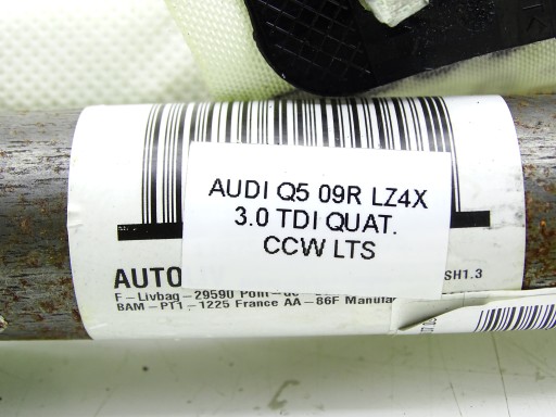 Dachvorhang Airbag POWIETRZNA rechts AUDI Q5 8R 08- 8R0880742E