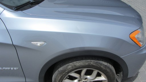 BMW X3 F25 X4 F26 BLUE 896 WATER F26 right fender front front 7267324