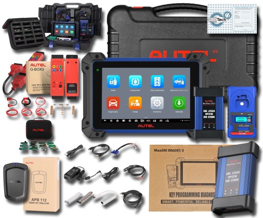 Autel MaxiIM IM608S II +IMKPA,G-BOX3 и APB112, DoIP, набор CANFD-PRO для IMMO