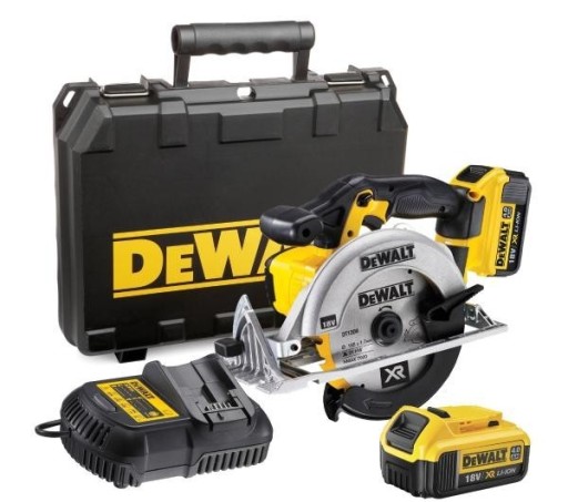 Циркулярна пила XR Li-Ion 18V з 2 акумуляторами. у валізі