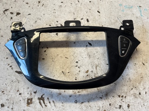 OPEL CORSA E frame DEKOR RADIA DOTYKOWEGO R3 black