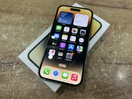 Smartfon Apple iPhone 14 Pro 6 GB / 128 GB 5G złoty • Cena