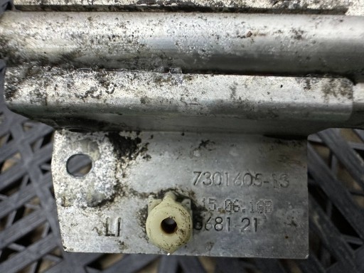 pillar of a bumper of the front (sider) BMW 2 F45 7301605
