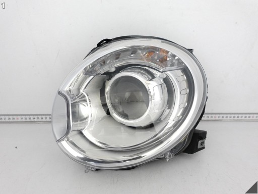 FIAT 500 ABARTH 07-15 light HEADLIGHT XENON left front EUROPA +control unit