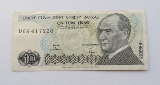 91/ TURCJA 10 LIRA 1982