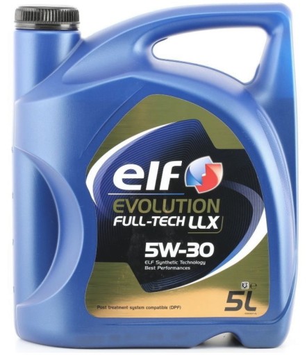 ELF EVOLUTION FULL TECH LLX 5W30 5л ACEA C3 5W-30