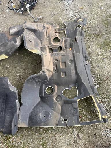 Nissan Navara D40 звукоизоляция перегородки